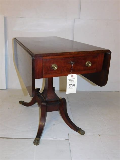 Mahogany Dl Duncan Phyfe Table Auction