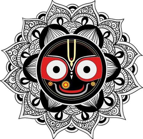 Download Lord Jagannath's Transparent PNG Image