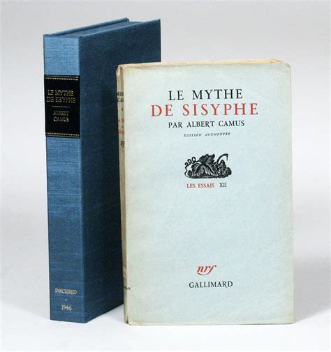 Le Mythe de Sisyphe The Myth of Sisyphus | ALBERT CAMUS | Later edition