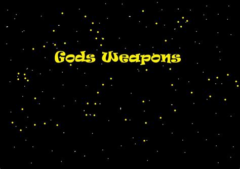 Gods Weapons (Update 7) | MCreator