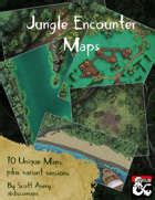 Assorted Jungle Encounter Maps - Dungeon Masters Guild | Dungeon Masters Guild