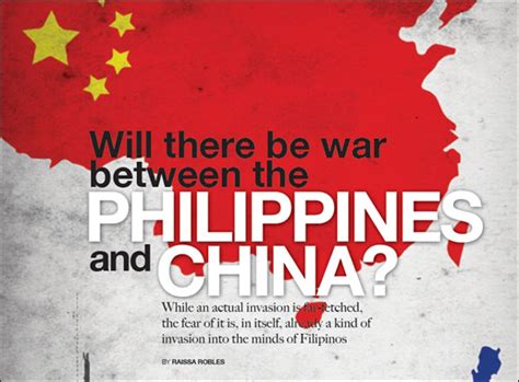 Will there be war between the Philippines and China? - Institute for ...