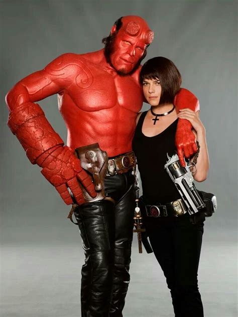 Hellboy and Liz | Hellboy costume, Liz sherman, Hellboy movie