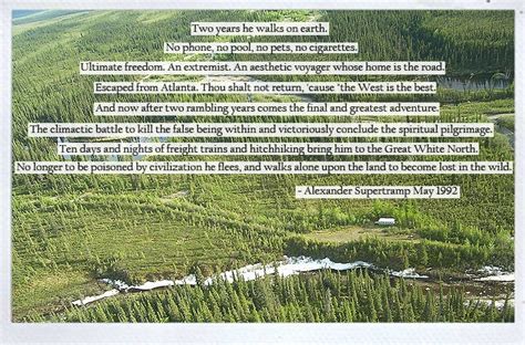 Chris Mccandless Quotes About Nature. QuotesGram