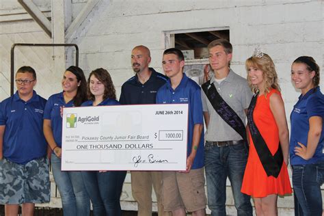 AgriGold donates $1,000 to Pickaway County Jr. Fair Board – Ohio Ag Net ...