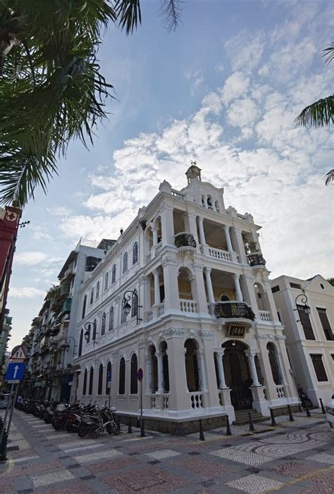 Antique Portuguese Macau Architecture European Facade Chui Lok Chi ...