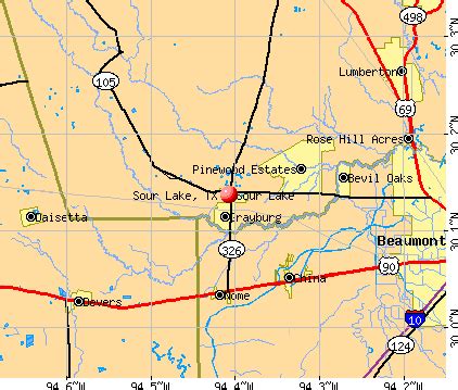 Sour Lake, Texas (TX 77659) profile: population, maps, real estate, averages, homes, statistics ...