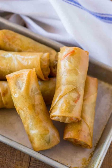 Spring Rolls Recipe - Dinner, then Dessert