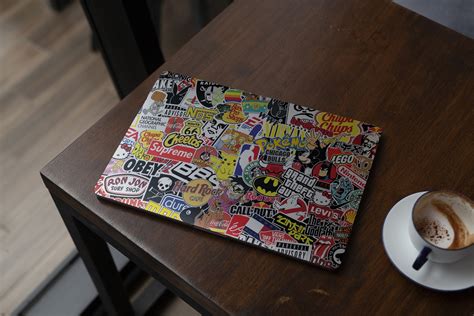 Laptop Skin - Sticker Bomb - New Zealand Made - Grafix Wall Art