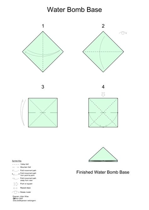 Water Bomb Base – Origami by AL