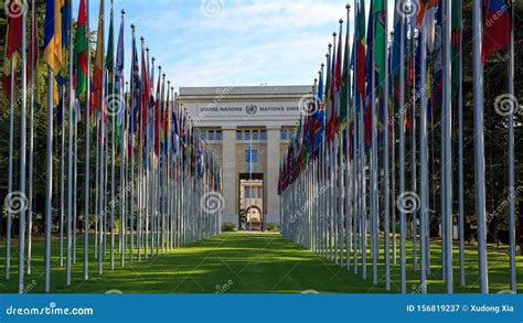 United Nations Office at Geneva Stock Image - Image of united ...