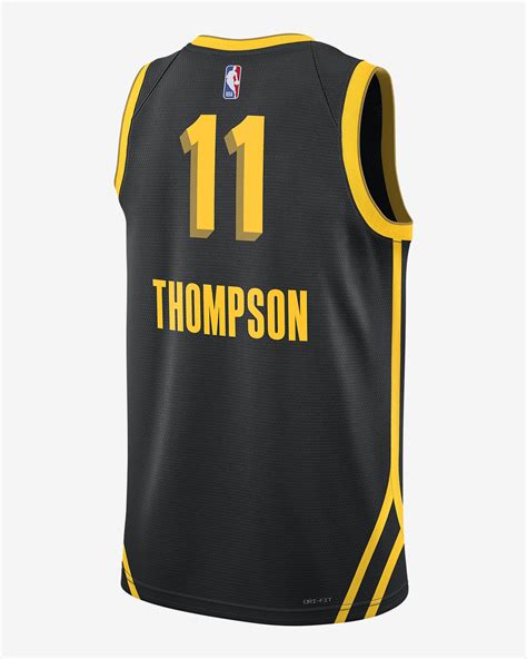 Klay Thompson Golden State Warriors City Edition 2023/24 Men's Nike Dri-FIT NBA Swingman Jersey ...