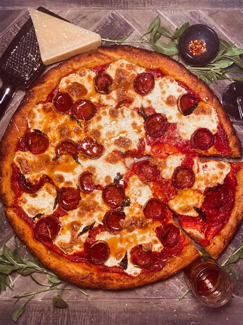 Spicy Sopressata Pizza with Hot Honey - EssenceEats