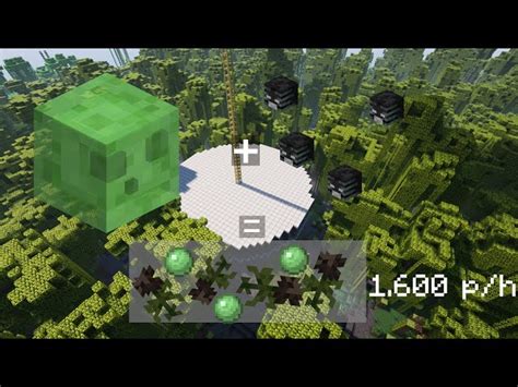 Slimebased Witherrose-Farm / Witherbased Slime-Farm 1.20.2/1.20.1/1.20 ...