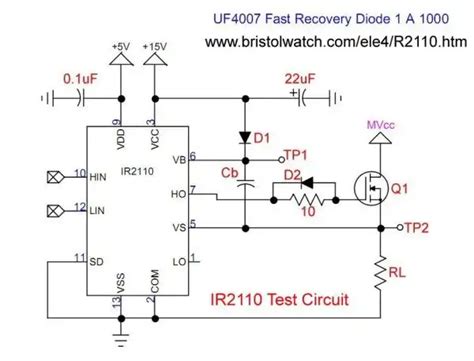 Arduino IR2110 Based H-Bridge HIGH Voltage Motor Control