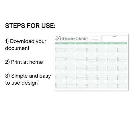 Bill Tracker Bill Tracker Printable Payment Tracker - Etsy