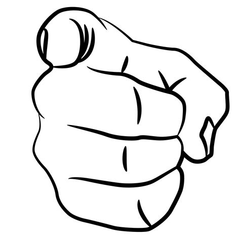 pointing finger vector - Download Free Vectors, Clipart Graphics ...