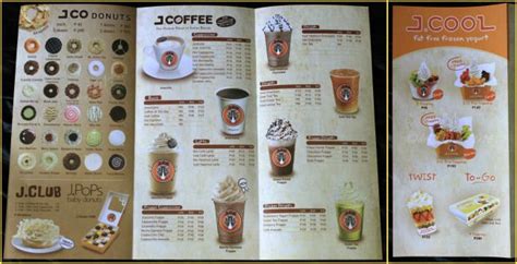 J.Co Donuts & Coffee Baguio 2014 | Taste restaurant, Coffee menu, Jco ...