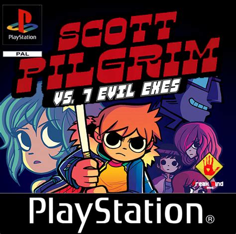 Scott Pilgrim VS. 7 Evil Exes PSone Cover Mockup by Memorix101 on ...