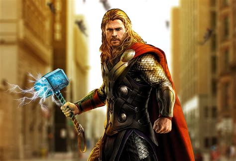 Superhero, artwork, marvel, Thor HD wallpaper | Pxfuel