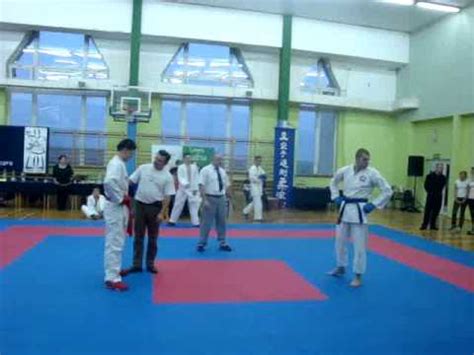 Goju-ryu vs Shotokan WKF kumite - YouTube