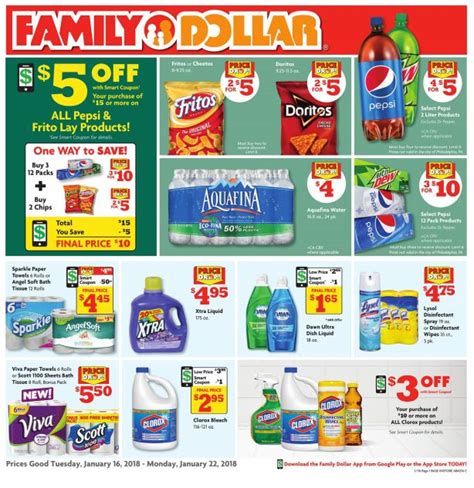 Family Dollar Weekly Ad Jan 16-22, 2018 http://www.weeklyadspecials.com ...