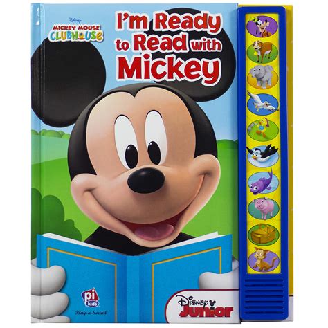 Disney Mickey Mouse "My First Books" -- Set of 4 Shaped Disney Mickey Mouse Board Books for ...