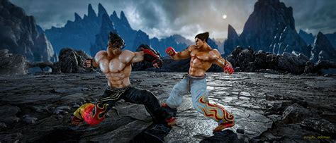 Jin Kazama vs Kazuya Mishima by Malla-Othman on DeviantArt