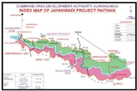 Location plan of Jayakwadi Reservoir, India | Download Scientific Diagram