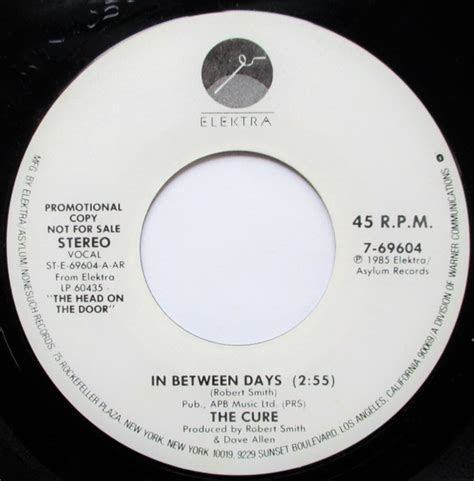 The Cure - In Between Days (1985, Vinyl) | Discogs