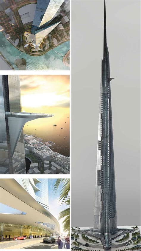 √ Kingdom Tower Jeddah : Jeddah Tower The First 1000 Meter Skyscraper ...