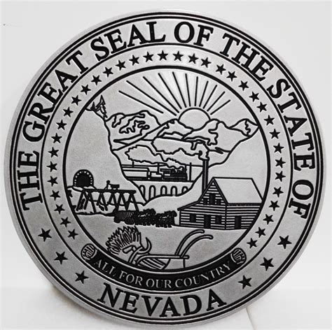 Nevada State Seal - Bilscreen