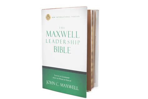 The Maxwell Leadership Bible NIV [Hardcover] - Briefcase Edi