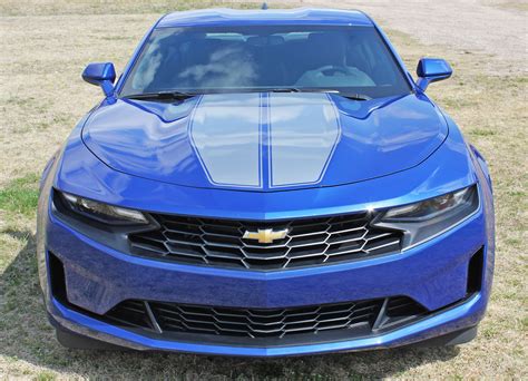 2019 Chevy Camaro Rally Stripes, Camaro Hood Decals | REV SPORT PIN | Auto Motor Stripes Decals ...