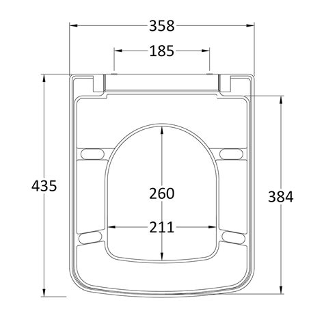 Luxury Square Toilet Seat - Home Luxuries