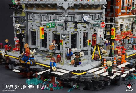 LEGO MOC: Spider-Man rettet Manhattan! – zusammengebaut