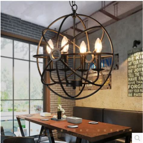 Edison Industrial style lighting fixtures Black Pendant Lamp Vintage ...