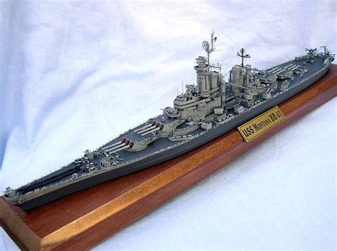 MONTANA CLASS BATTLESHIP USS MONTANA | Warship model, Battleship, Montana class battleship