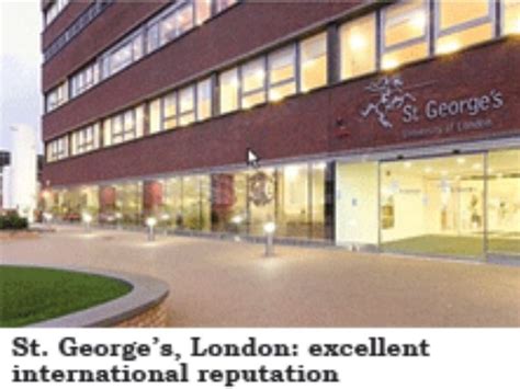 St. George’s, University of London - EducationWorld