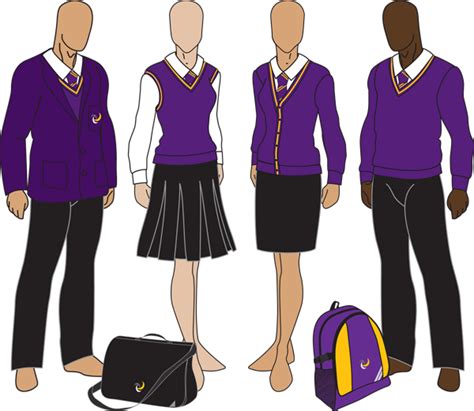 Uniform - Bishop Barrington School. Bishop Auckland in County Durham.