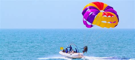 Parasailing in India, Parasailing Places India, Parasailing Spots in India