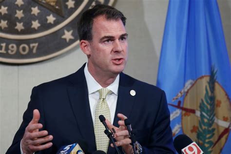 Oklahoma's Republican Gov. Kevin Stitt says he has tested positive for the coronavirus, is ...