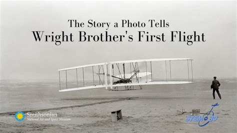 The Story a Photo Tells - Wright Brothers' First Flight - YouTube