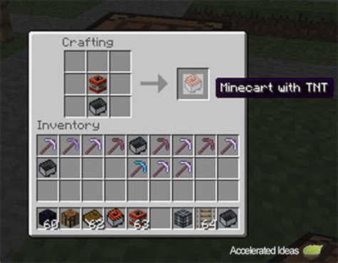 How to create Minecart with Mob Spawner and Minecart with TNT ...