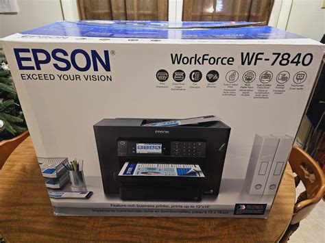 Epson WorkForce Pro WF-7840 Wireless Wide Format Color All-in-One Inkjet Printer 10343950405 | eBay