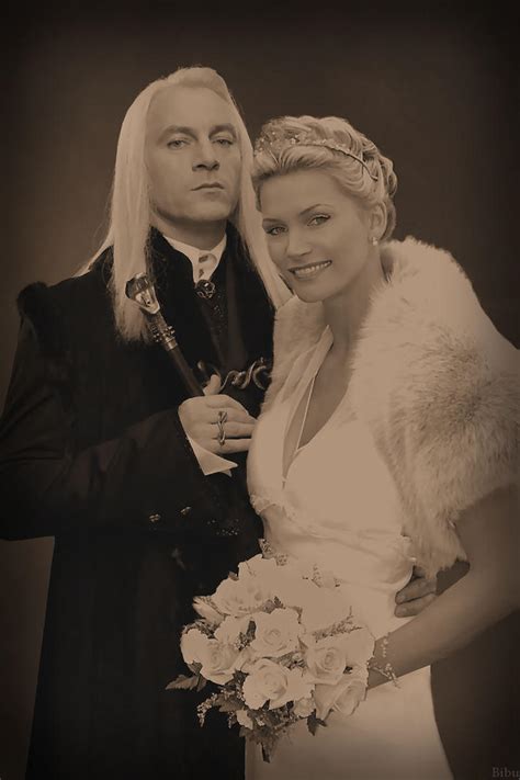 Malfoy wedding picture by princessbibu on DeviantArt