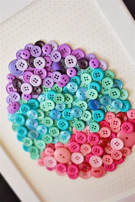 50 Button craft ideas for kids of every age, season and holiday