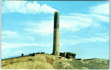 Postcard - Stack at Anaconda Mining Company Smelter, Anaconda, Montana ...