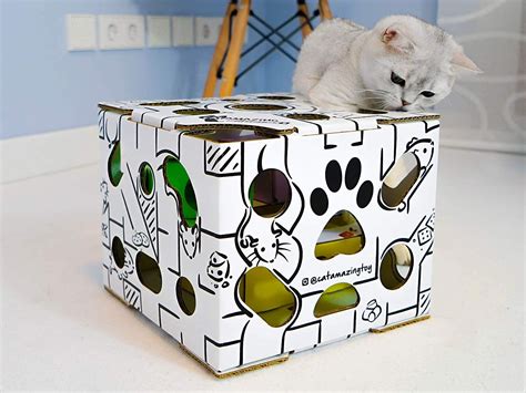 My Cats Love These Tricky Sliding Puzzle Boxes | WIRED