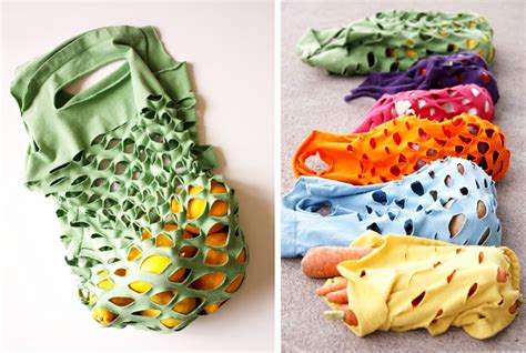 DIY Easy T-shirt Bags | Home Design, Garden & Architecture Blog Magazine